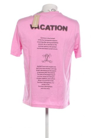 Ανδρικό t-shirt Tom Tailor, Μέγεθος M, Χρώμα Ρόζ , Τιμή 15,98 €