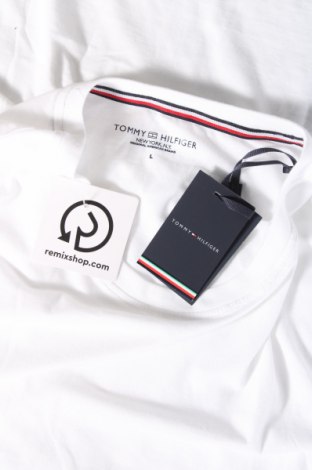 Herren T-Shirt Tommy Hilfiger, Größe L, Farbe Weiß, Preis 37,11 €