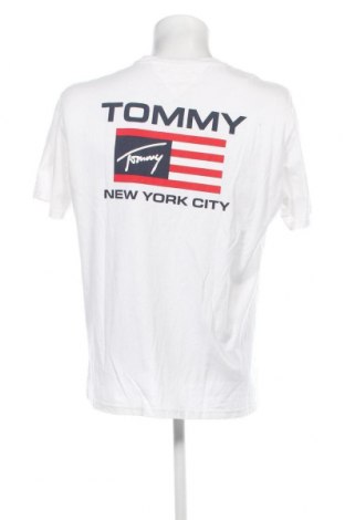 Pánske tričko  Tommy Jeans, Veľkosť M, Farba Biela, Cena  37,11 €