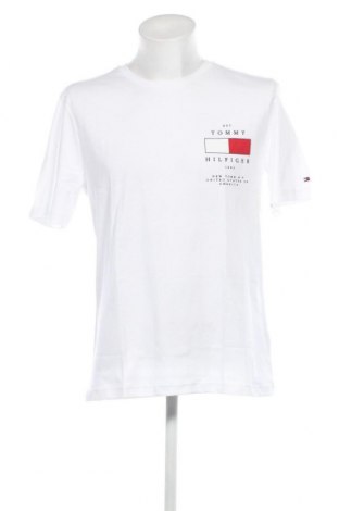 Herren T-Shirt Tommy Hilfiger, Größe L, Farbe Weiß, Preis 37,11 €