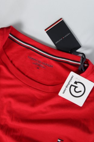 Herren T-Shirt Tommy Hilfiger, Größe M, Farbe Rot, Preis 37,11 €