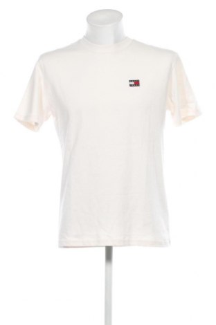 Herren T-Shirt Tommy Jeans, Größe XS, Farbe Beige, Preis 22,27 €