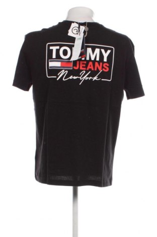 Herren T-Shirt Tommy Jeans, Größe L, Farbe Schwarz, Preis € 33,40