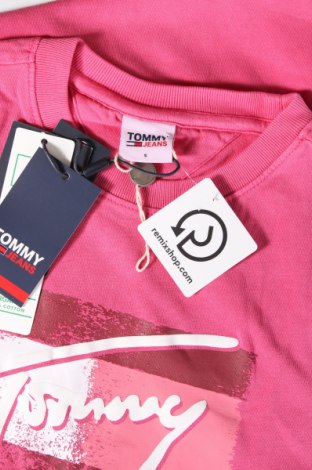 Мъжка тениска Tommy Jeans, Размер S, Цвят Розов, Цена 72,00 лв.