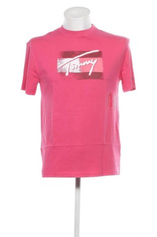 Herren T-Shirt Tommy Jeans, Größe S, Farbe Rosa, Preis € 37,11