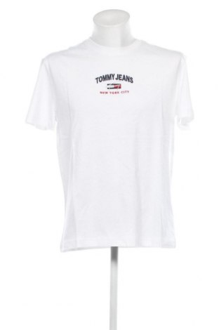 Ανδρικό t-shirt Tommy Jeans, Μέγεθος M, Χρώμα Λευκό, Τιμή 22,27 €