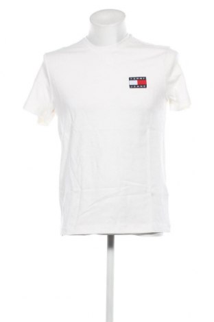 Ανδρικό t-shirt Tommy Jeans, Μέγεθος S, Χρώμα Λευκό, Τιμή 37,11 €