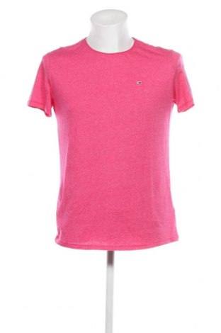 Herren T-Shirt Tommy Jeans, Größe M, Farbe Rosa, Preis 37,11 €