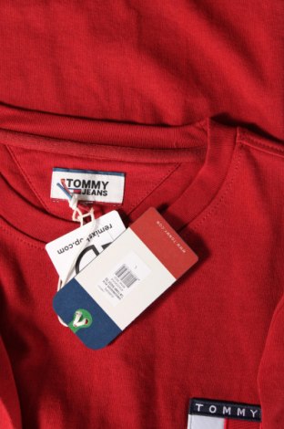 Tricou de bărbați Tommy Jeans, Mărime L, Culoare Roșu, Preț 236,84 Lei