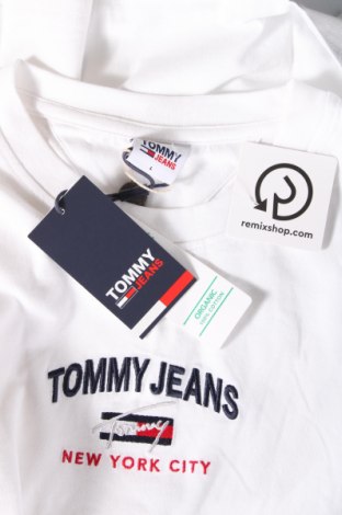 Męski T-shirt Tommy Jeans, Rozmiar L, Kolor Biały, Cena 191,91 zł