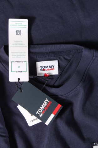 Мъжка тениска Tommy Jeans, Размер M, Цвят Син, Цена 72,00 лв.