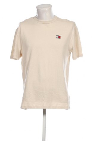 Herren T-Shirt Tommy Jeans, Größe M, Farbe Beige, Preis € 37,11