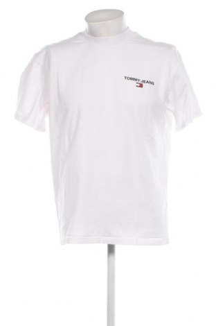 Herren T-Shirt Tommy Jeans, Größe L, Farbe Weiß, Preis € 37,11