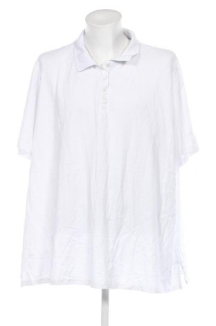 Ανδρικό t-shirt Ulla Popken, Μέγεθος 3XL, Χρώμα Λευκό, Τιμή 15,98 €
