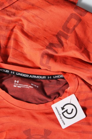 Мъжка тениска Under Armour, Размер M, Цвят Оранжев, Цена 25,00 лв.