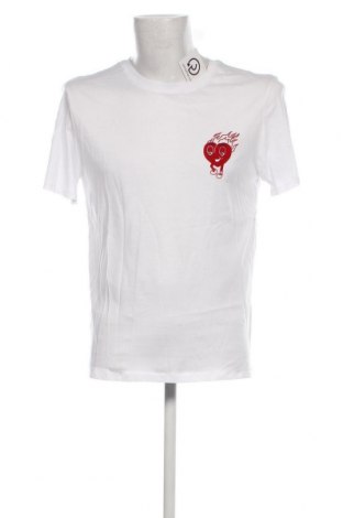 Мъжка тениска Undiz, Размер M, Цвят Бял, Цена 17,05 лв.