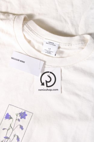 Herren T-Shirt Urban Outfitters, Größe L, Farbe Ecru, Preis 15,98 €