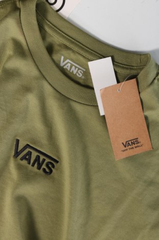 Ανδρικό t-shirt Vans, Μέγεθος M, Χρώμα Πράσινο, Τιμή 22,68 €