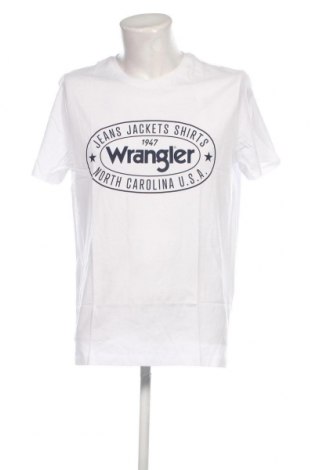 Męski T-shirt Wrangler, Rozmiar L, Kolor Biały, Cena 149,27 zł
