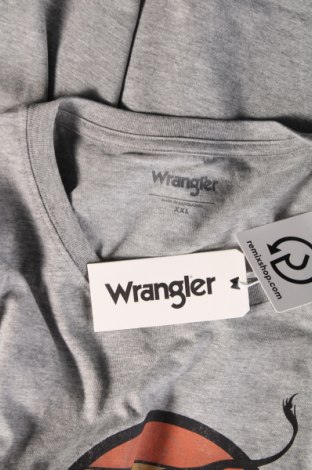 Tricou de bărbați Wrangler, Mărime XXL, Culoare Gri, Preț 184,21 Lei