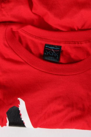 Herren T-Shirt York, Größe XL, Farbe Rot, Preis € 5,84