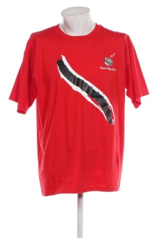Ανδρικό t-shirt York, Μέγεθος XL, Χρώμα Κόκκινο, Τιμή 5,20 €