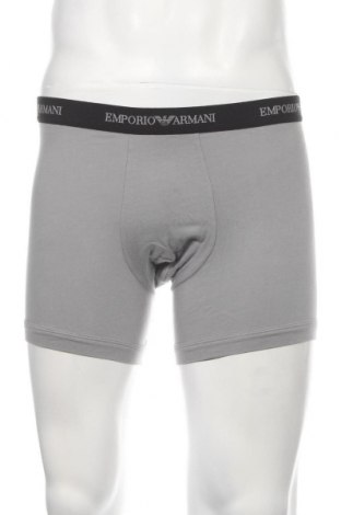Boxershorts Emporio Armani, Größe L, Farbe Grau, Preis 24,00 €