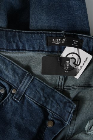 Męskie jeansy Burton of London, Rozmiar L, Kolor Niebieski, Cena 247,89 zł