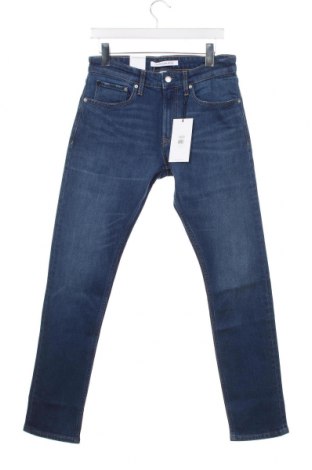 Męskie jeansy Calvin Klein Jeans, Rozmiar S, Kolor Niebieski, Cena 541,09 zł