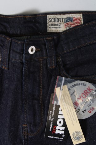 Pánske džínsy  Schott, Veľkosť S, Farba Modrá, Cena  19,98 €