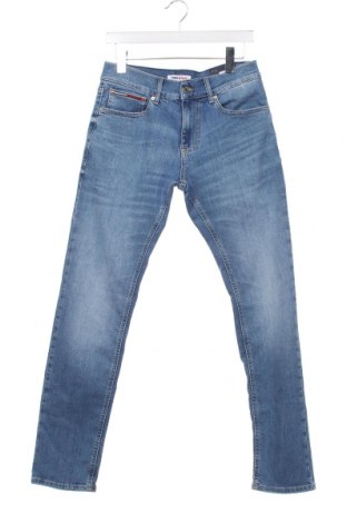 Męskie jeansy Tommy Hilfiger, Rozmiar S, Kolor Niebieski, Cena 543,75 zł
