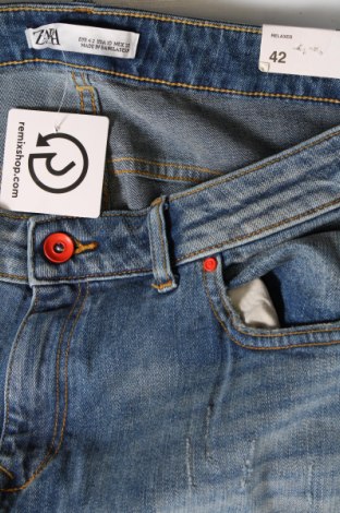 Pánské džíny  Zara, Velikost M, Barva Modrá, Cena  446,00 Kč