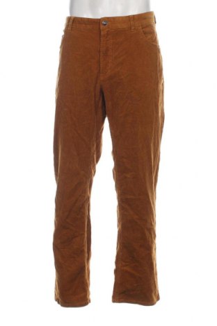 Pantaloni raiați de bărbați Walbusch, Mărime XXL, Culoare Portocaliu, Preț 203,95 Lei