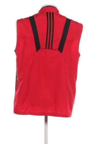 Herrenweste Adidas, Größe XL, Farbe Rot, Preis € 33,40