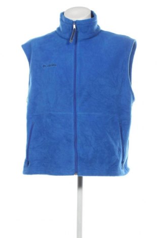 Ανδρικό fleece γιλέκο Columbia, Μέγεθος XL, Χρώμα Μπλέ, Τιμή 37,11 €