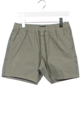 Мъжки къс панталон Boohoo, Размер XS, Цвят Зелен, Цена 14,00 лв.