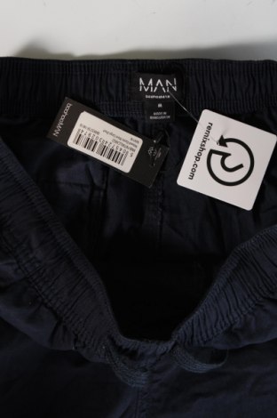 Мъжки къс панталон Boohoo, Размер M, Цвят Син, Цена 40,00 лв.