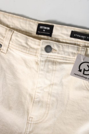 Мъжки къс панталон Cotton On, Размер L, Цвят Бежов, Цена 40,00 лв.