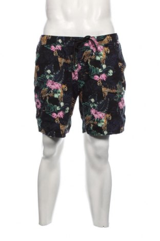 Мъжки къс панталон H&M Divided, Размер L, Цвят Многоцветен, Цена 15,25 лв.