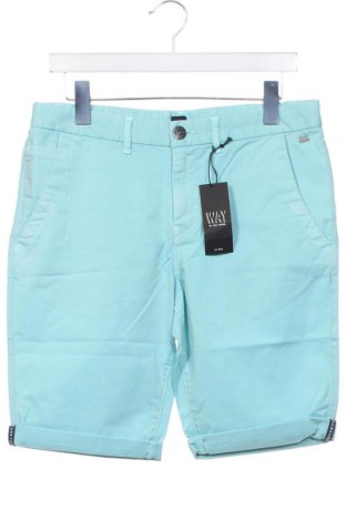Ανδρικό κοντό παντελόνι IKKS, Μέγεθος S, Χρώμα Μπλέ, Τιμή 37,35 €