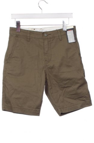Мъжки къс панталон Levi's, Размер M, Цвят Зелен, Цена 55,80 лв.
