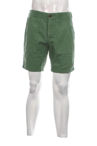 Мъжки къс панталон Outerknown, Размер M, Цвят Зелен, Цена 72,45 лв.