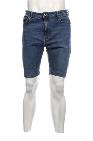 Pantaloni scurți de bărbați Pull&Bear, Mărime L, Culoare Albastru, Preț 38,27 Lei