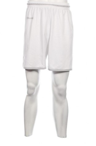 Мъжки къс панталон Spalding, Размер S, Цвят Бял, Цена 18,82 лв.