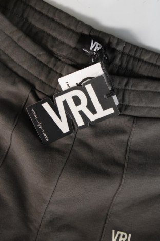 Ανδρικό κοντό παντελόνι Viral Vibes, Μέγεθος L, Χρώμα Γκρί, Τιμή 19,18 €