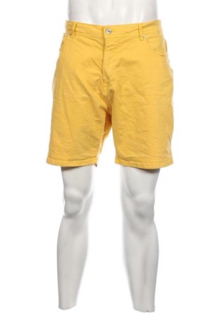 Ανδρικό κοντό παντελόνι Zara, Μέγεθος L, Χρώμα Κίτρινο, Τιμή 6,14 €
