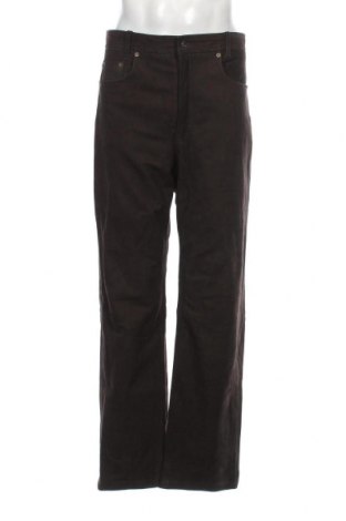Ανδρικό δερμάτινο παντελόνι, Μέγεθος XL, Χρώμα Καφέ, Τιμή 36,40 €