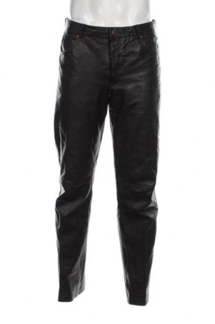 Ανδρικό δερμάτινο παντελόνι Gipsy, Μέγεθος M, Χρώμα Μαύρο, Τιμή 56,29 €