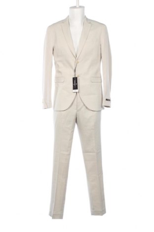 Ανδρικό κοστούμι Jack & Jones PREMIUM, Μέγεθος L, Χρώμα  Μπέζ, Τιμή 91,57 €