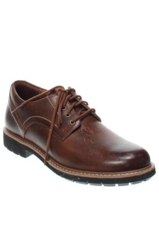 Мъжки обувки Clarks, Размер 42, Цвят Кафяв, Цена 170,04 лв.